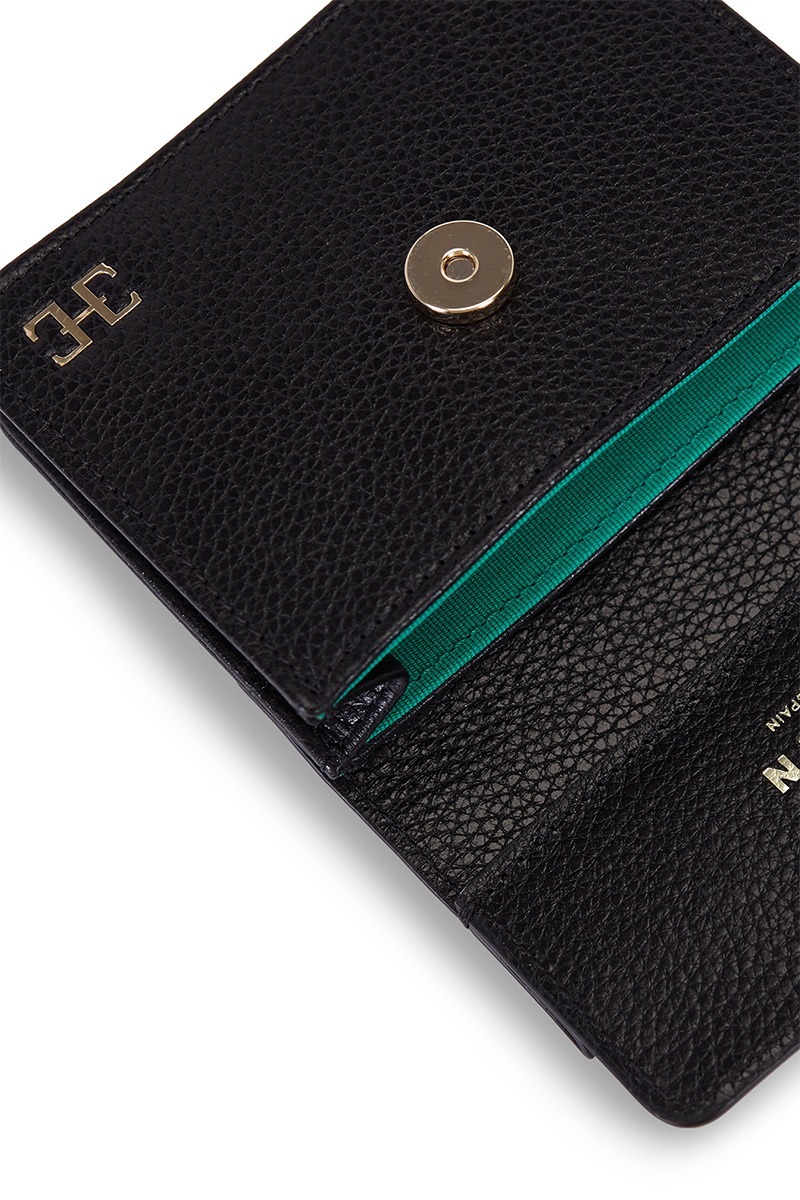 Drapé_Card_holder_square_black_3