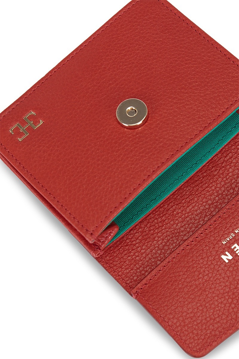 Drapé_Card_holder_square_terracota_3