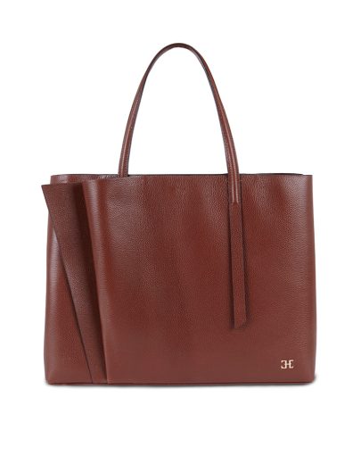 Drapé_Tote_brown_1